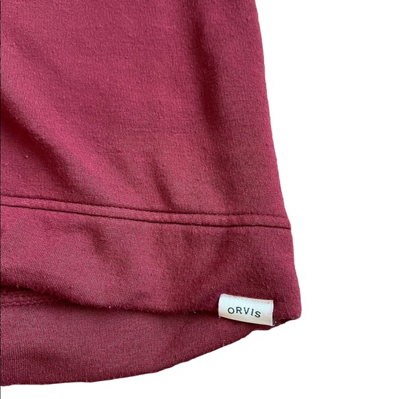 Orvis Dropped Shoulder Crewneck Pullover - Picture 2 of 3